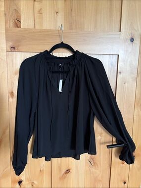 Madewell Flowy cropped women’s blouse